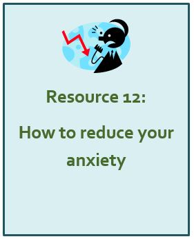 Get the E-Cent guidance document on controlling your anxiety...