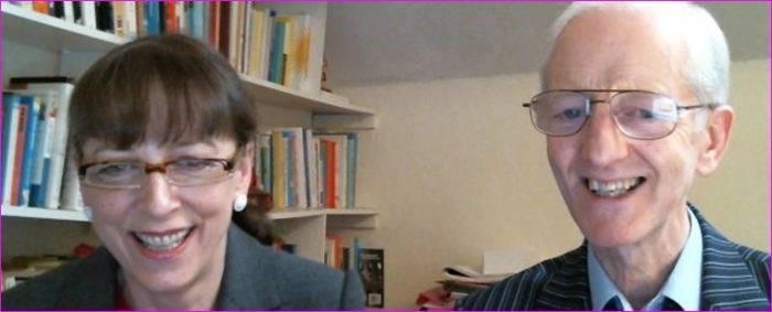 Jim Byrne and Renata Taylor-Byrne are a happy couple.