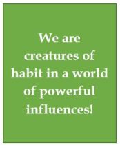 1, Habits and social influence