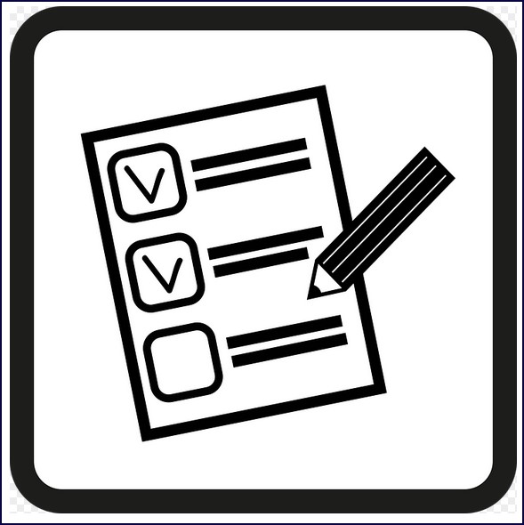 Image of a questionnaire