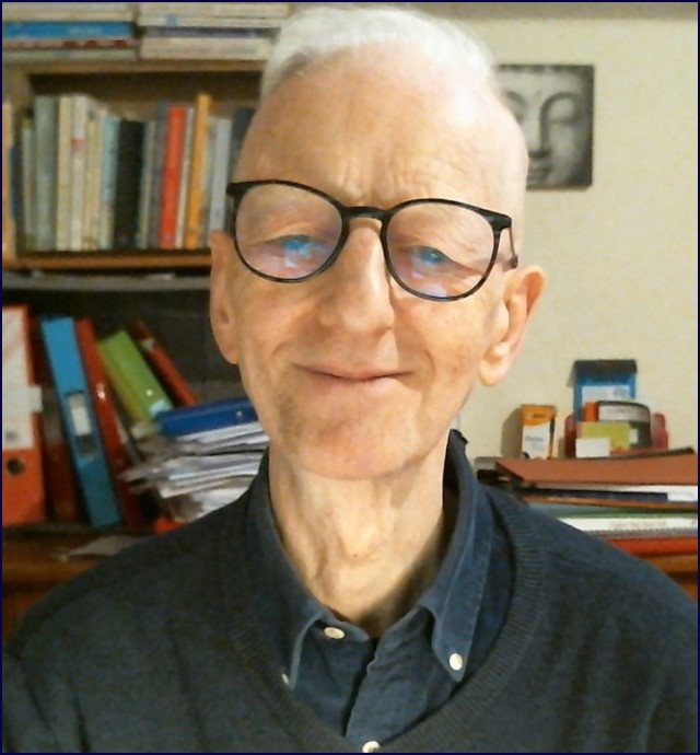 Dr Jim Byrne, Doctor of Counselling, in his office in Hebden Bridge