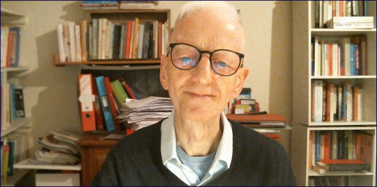 Dr Jim Byrne, Doctor of Counselling, in his Hebden Bridge office