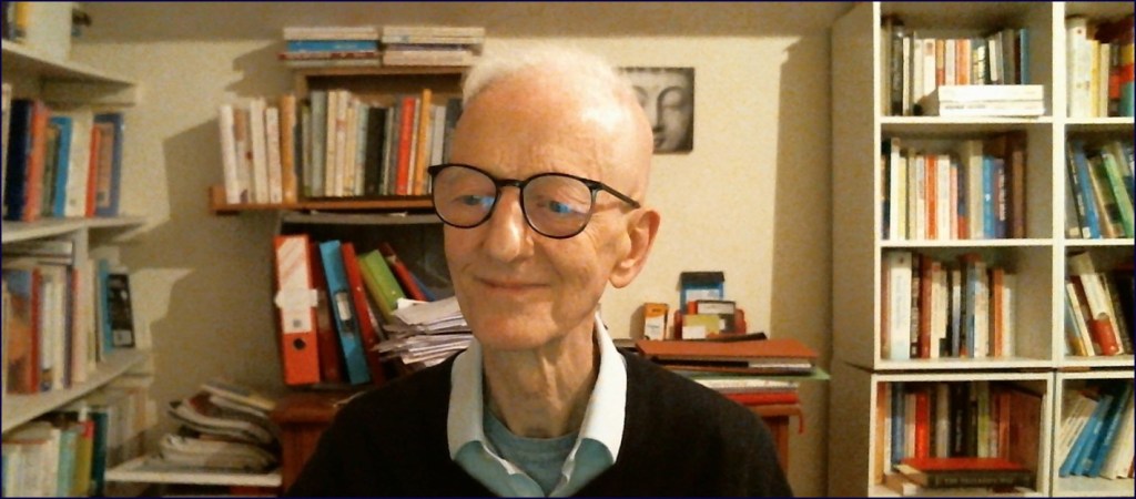 Dr Jim Byrne, Doctor of Counselling, in his Hebden Bridge office
